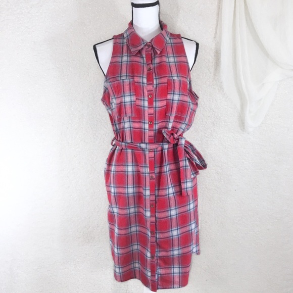 universal thread plaid dress
